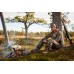 Ботинки Harkila Light GTX 10"dog keeper new break-up blaze orange