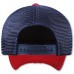 Бейсболка Zetrix Cap синяя сетка козырек красный