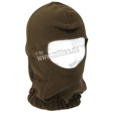 Балаклава Mil-tec Kopfhaube fleece oliv