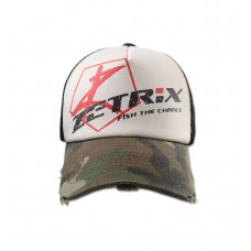 Бейсболка Zetrix Cap черная сетка козырек кмф