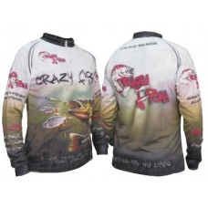 Футболка Crazy Fish реглан Fantasy
