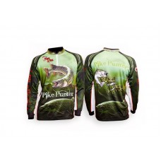Футболка Crazy Fish реглан Pike hunter camo