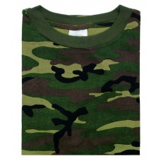 Футболка Mil-tec T-shirt tarn woodland