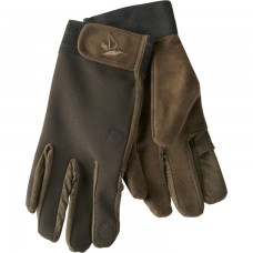 Перчатки Seeland Winster softshell black coffee р.L