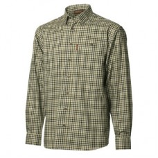 Рубашка Harkila Milford check black olive