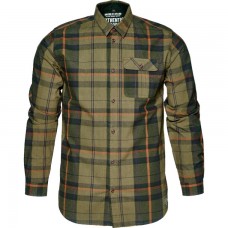 Рубашка Seeland Conroy duffel green check р.L